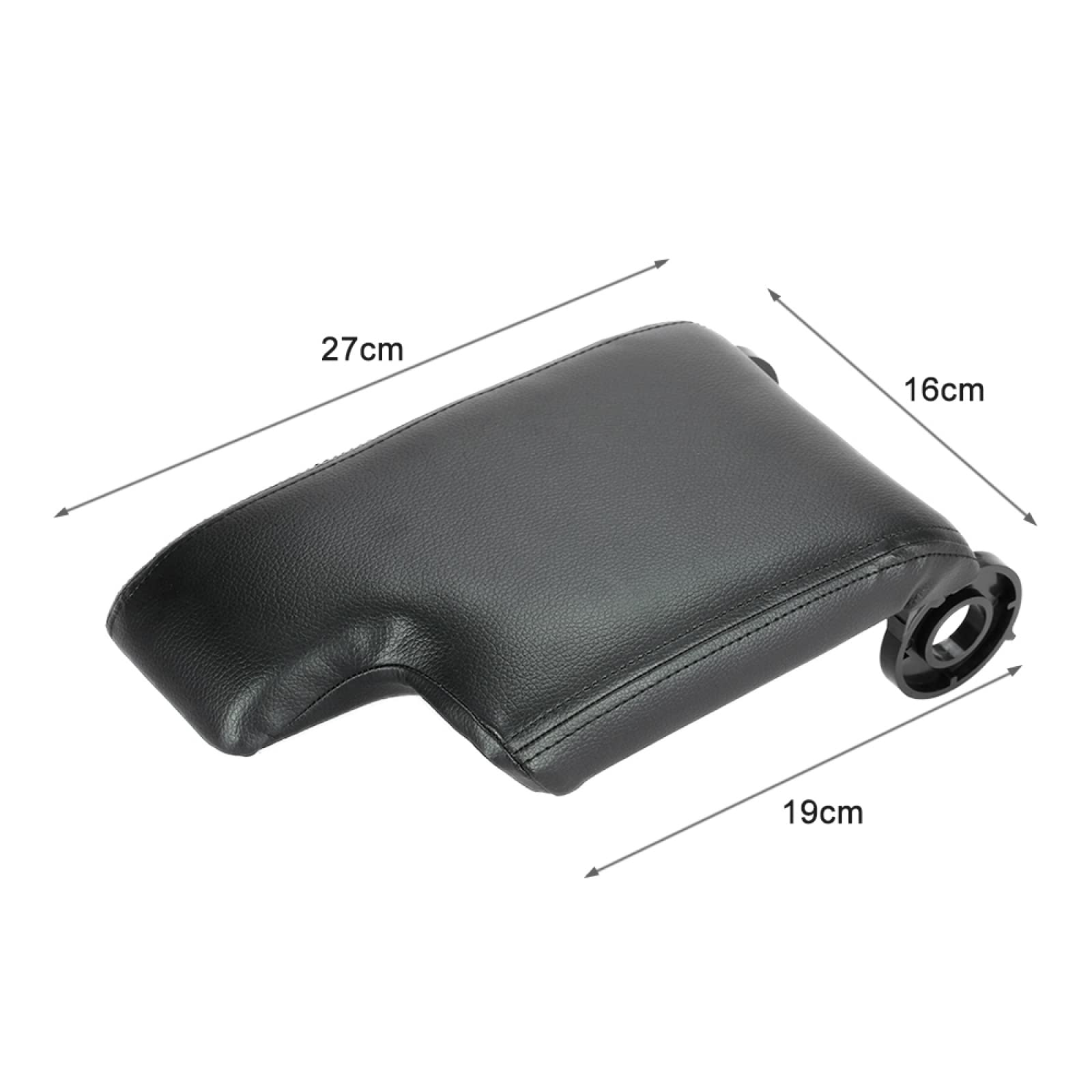 BMW E46 1998-2006 Center Console Armrest Cover Replacement Kit - Premium Leather Car Interior Accessories for Comfort & Style - Perfect for Long Drives & Daily Commutes