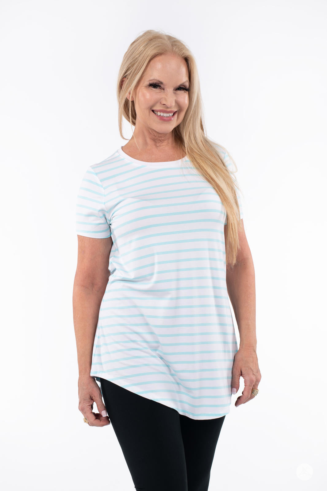 Classic Striped T-Shirt for Men & Women - Soft Cotton Crewneck Tee - Casual Everyday Wear for Outfits, Layering & Street Style
