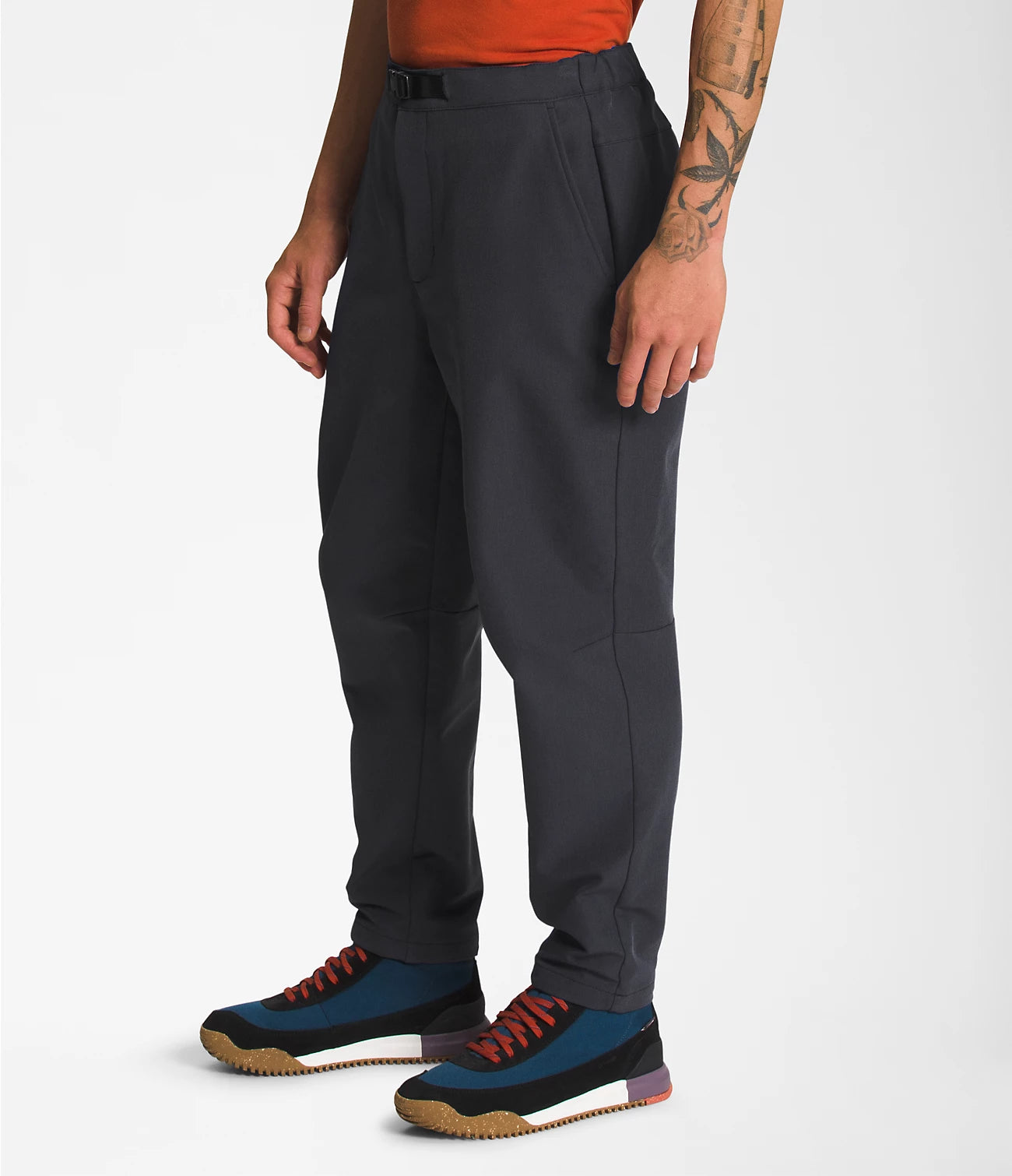 Men's Camden Soft Shell Pants NF0A7ZXL - Waterproof Windproof Hiking Pants for Outdoor Activities & Winter Sports