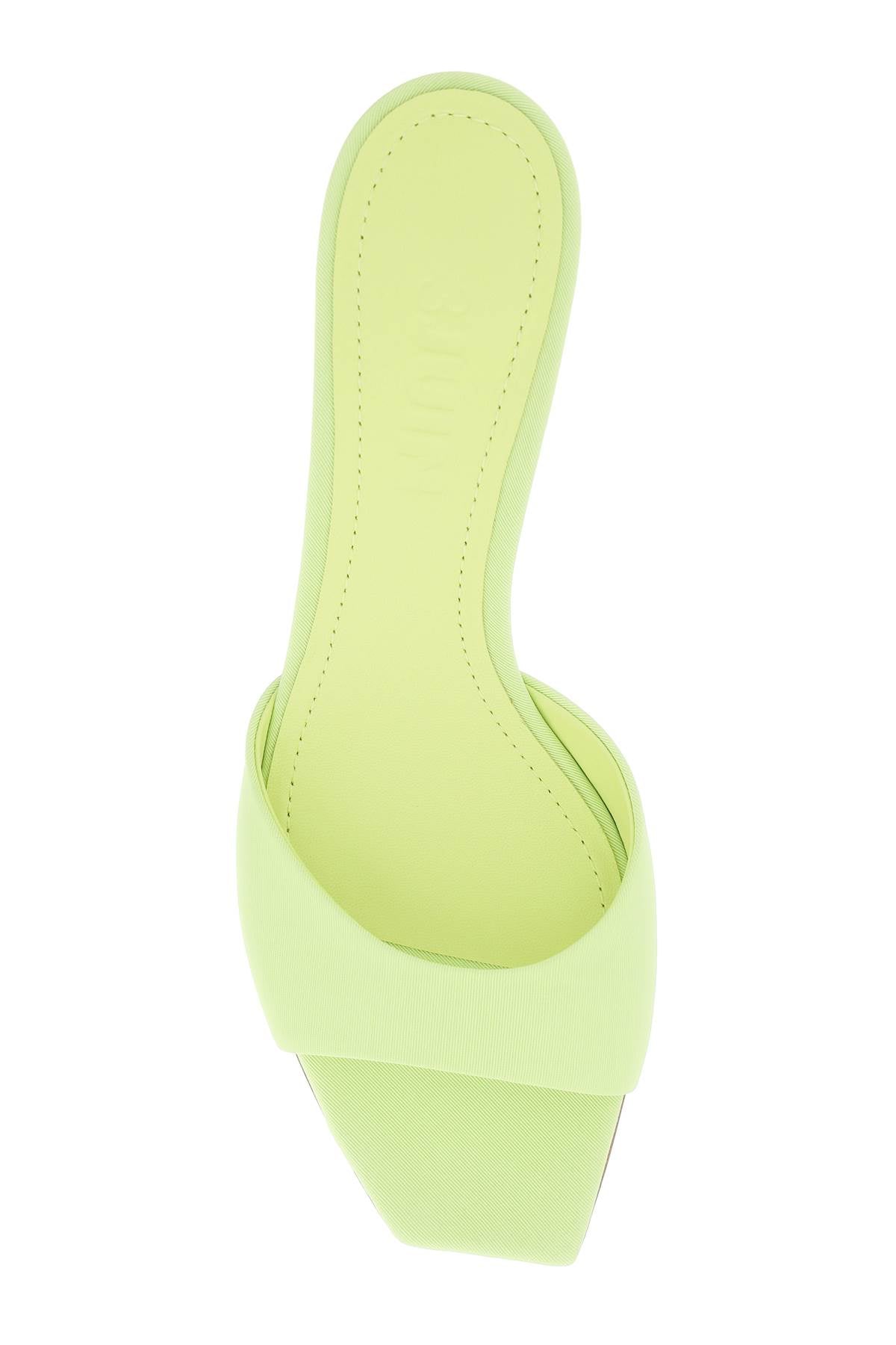 3Juin 'Kimi' Satin Mules for Women - Elegant Slip-On Shoes for Casual Wear, Parties & Weddings