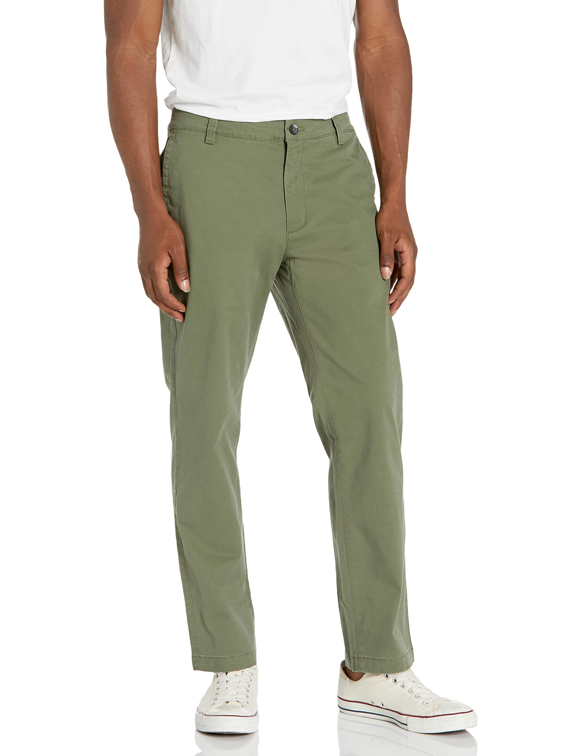 Cutter & Buck Men's Voyager Chino Pants - Classic Fit, Comfortable & Durable Travel & Office Casual Trousers for Business & Leisure Wear
