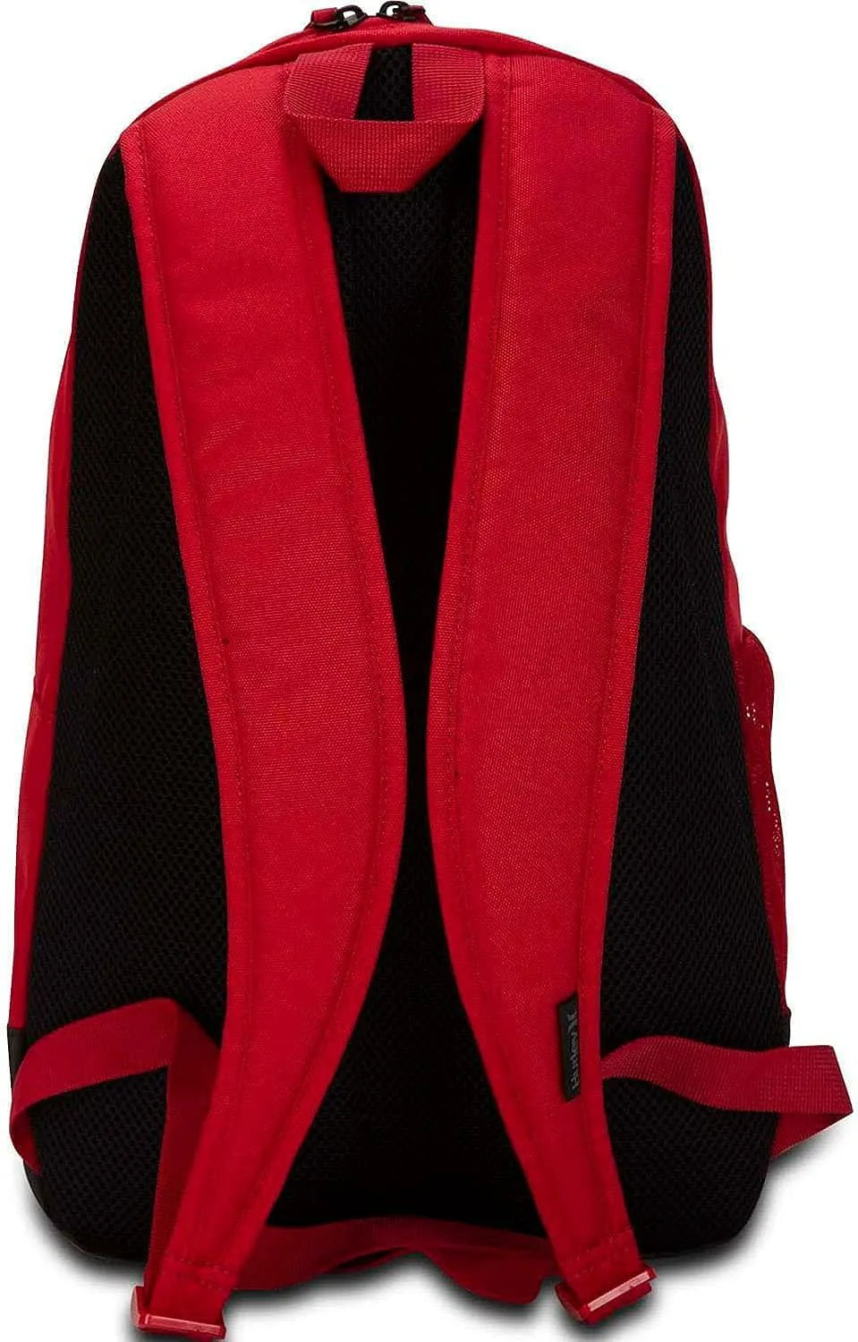 Hurley Blockade II Solid Red Backpack - Durable Water-Resistant Daypack for School, Travel & Outdoor Adventures