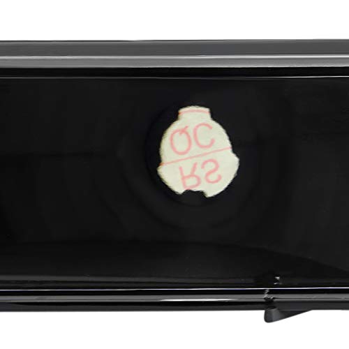 1992-1996 Ford F150 F250 F350 Bronco Black Clear Lens Headlights with Bumper & Corner Lamps - Complete Front Lighting Kit for Off-Road & Restoration Projects