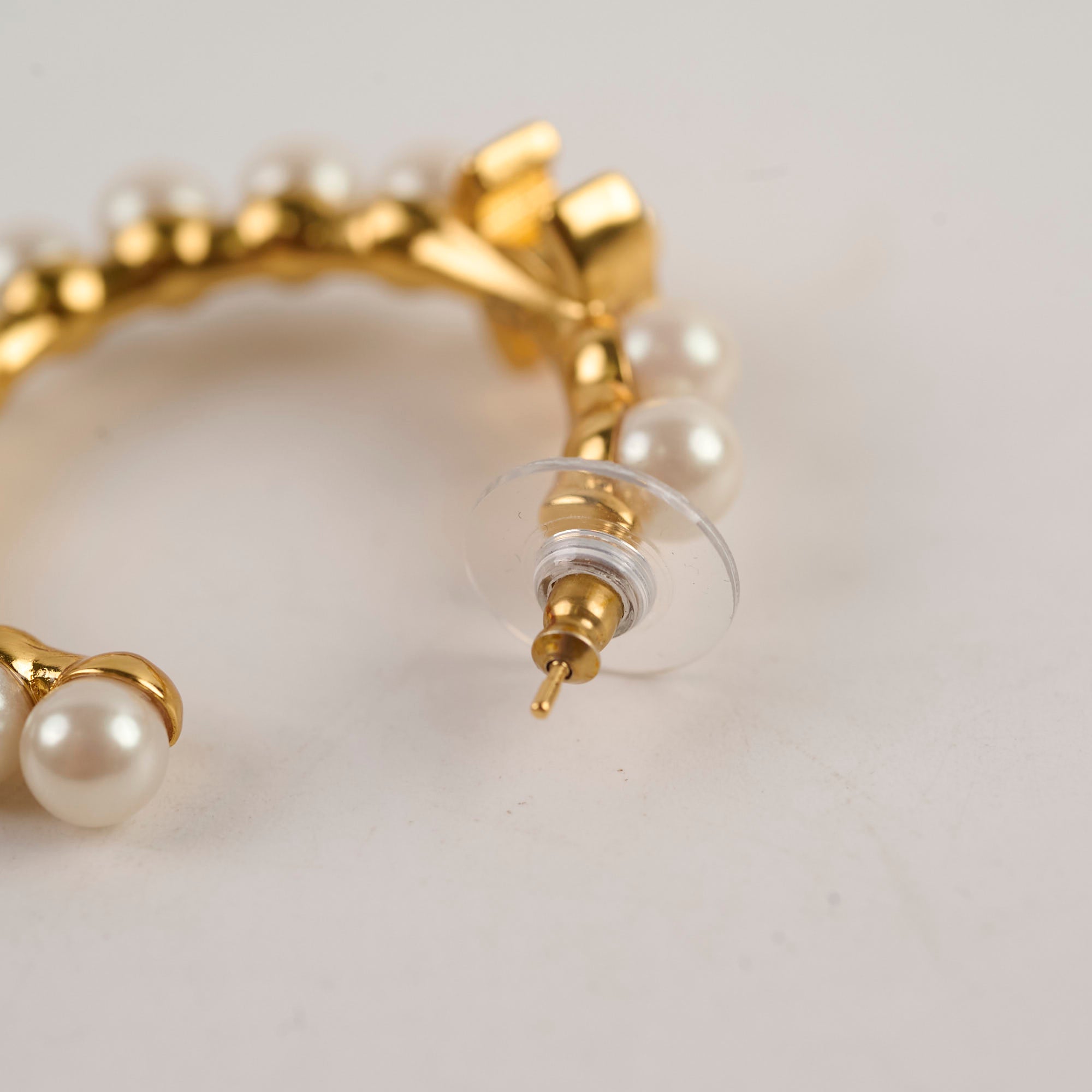 Chanel Multi Pearl Hoop Earrings - Luxury Fashion Jewelry for Women | Perfect for Parties, Weddings & Special Occasions
