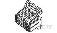 174515-1, 040/070 Hybrid Plug 22P White (25 Pack) - High-Quality Electrical Connectors for Automotive, Marine, and Industrial Wiring Applications