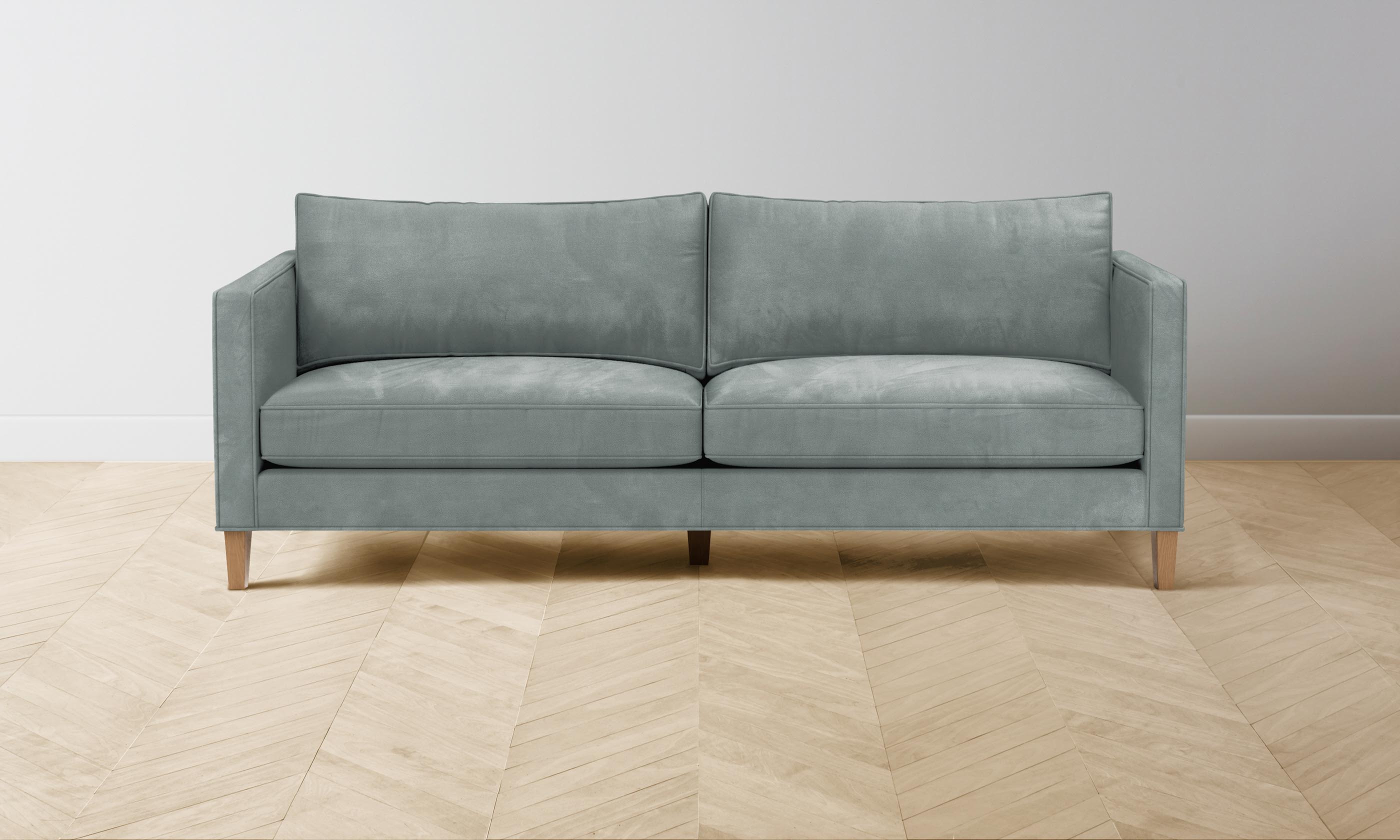 Premium Crosby Sofa - Genuine Nubuck Leather Upholstery, Modern Comfort for Living Room & Lounge - Perfect for Family Gatherings & Relaxation