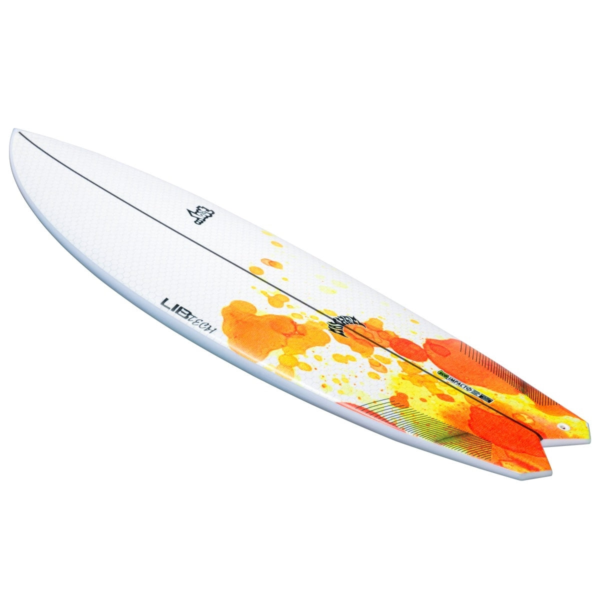 Libtech Lost Hydra 5'5 Surfboard - FCSII Compatible Performance Shortboard for All Wave Conditions | Perfect for Beach Breaks, Point Breaks & Small to Medium Waves