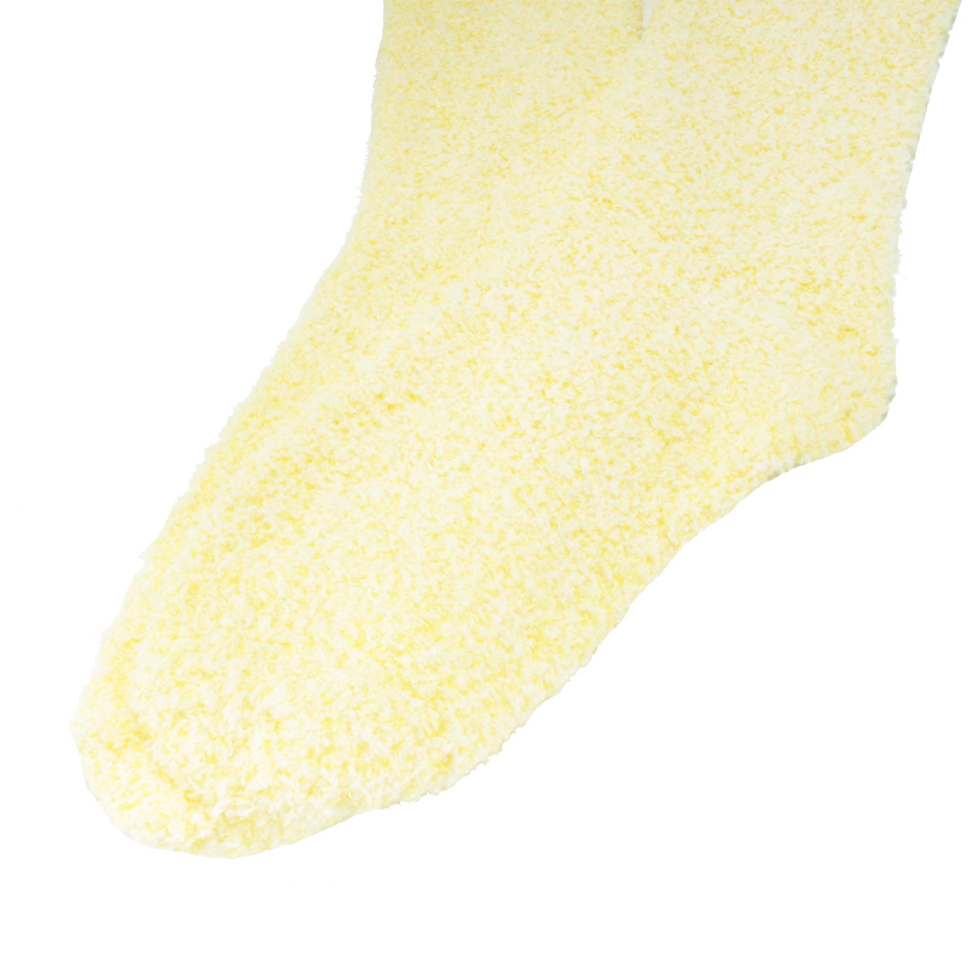 Women's Fuzzy Feather Soft Cozy Knee High Socks - Warm Winter Boot Socks for Women, Ultra Soft Plush Knit Socks for Cold Weather, Perfect for Boots, Lounging & Home Comfort
