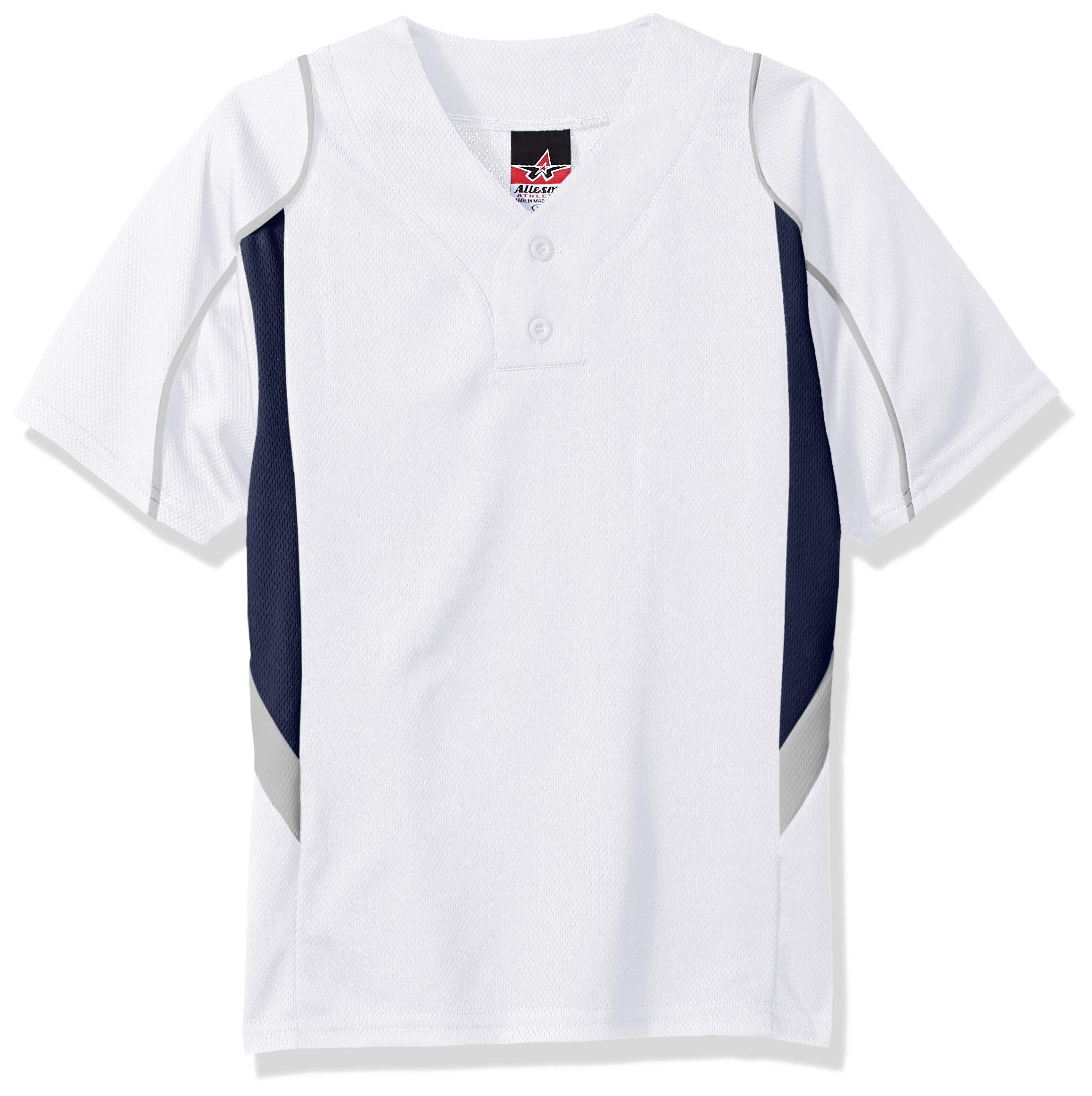Alleson Athletic Boys' Youth Baseball Jersey - Breathable & Lightweight Uniform for Little League & Travel Teams - Perfect for Games, Practice & Team Events