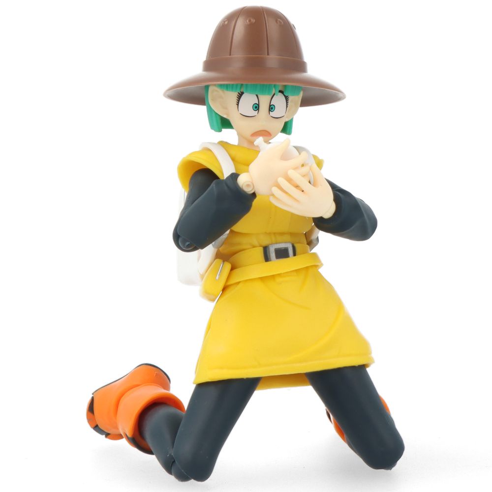 Dragon Ball Z Bulma Figure - S.H.Figuarts Collectible Action Figure for Planet Namek Saga | Perfect for Anime Fans & Collectors | Display for Home, Office, or Gaming Room Decor