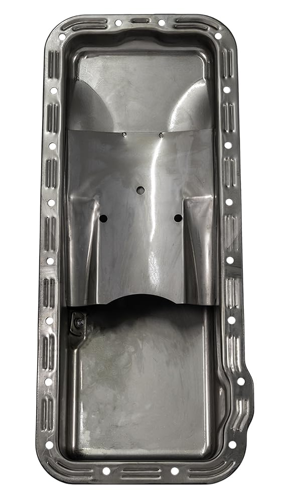 Moroso 20606 High Performance Oil Pan - Compatible with Ford 352 428 FE Big Block Engines | Replacement Part for Classic Cars & Hot Rods | Improved Oil Capacity & Cooling for Street & Racing Applications
