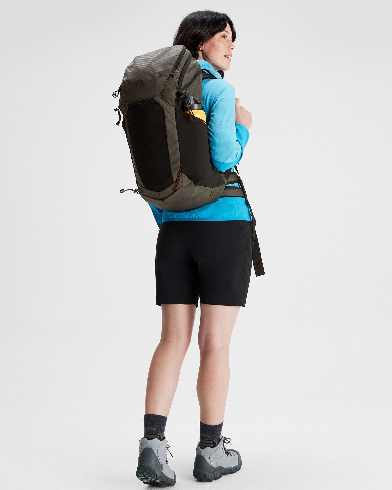 Valorous Pack 28L Backpack - Dark Moss Green Hiking & Travel Backpack for Outdoor Adventures, Camping & Daily Commute