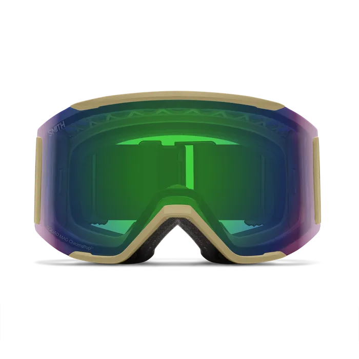 Smith Squad Mag Goggle 2025 - Premium Ski & Snowboard Goggles with Magnetic Lens Technology for Men & Women - Perfect for Winter Sports, Snowboarding, Skiing & Outdoor Adventures