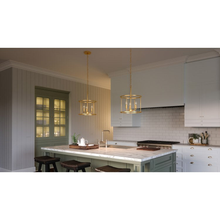 Abner 3-Light Modern Pendant Lighting Fixture - Elegant Ceiling Light for Dining Room, Kitchen, or Bedroom