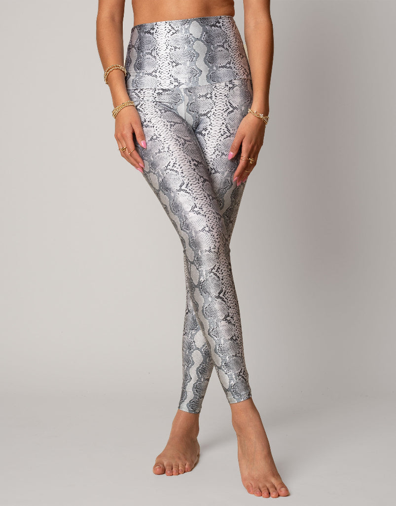 White Python Print Crop Top and Skirt Set - Stylish Matching Outfit for Women | Perfect for Summer, Beach, and Casual Wear