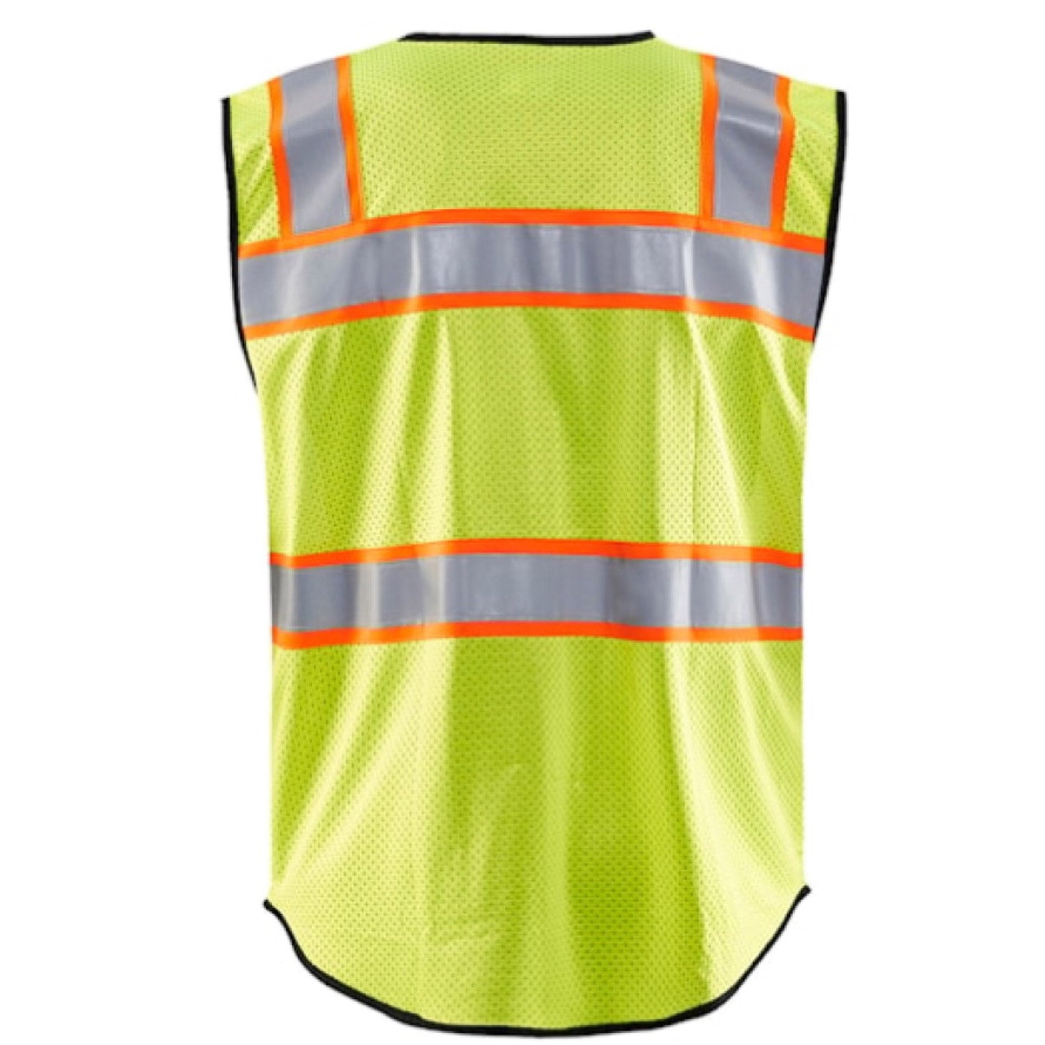 Blaklader Men's High Visibility Safety Vest - Reflective Work Vest for Construction, Road Work & Outdoor Safety