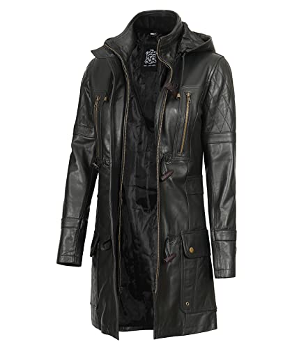 Lisa - Black Hooded Jacket