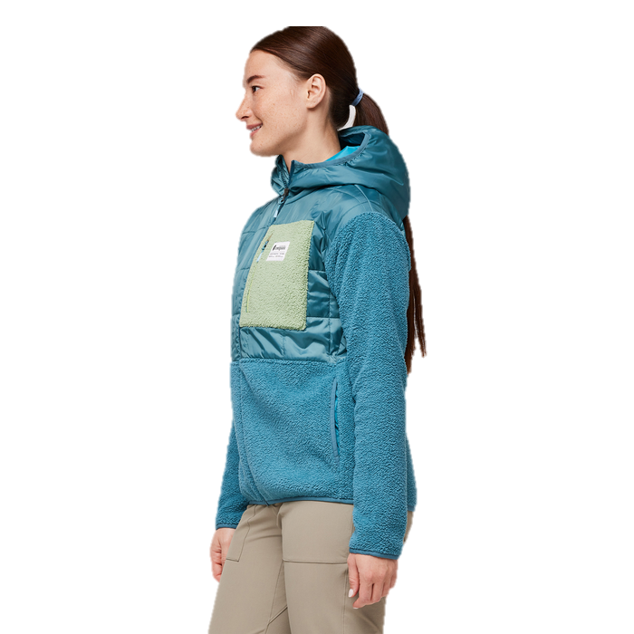 Cotopaxi Trico Hybrid Hooded Jacket for Women - Lightweight Water-Resistant Outdoor Jacket for Hiking, Travel & Everyday Wear