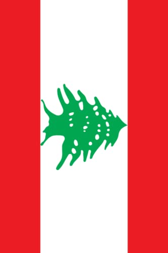 Lebanon Flag Notebook Journal - 100 Pages for Writing, Sketching & Note Taking - Perfect for Students, Travelers & Patriotic Gifts