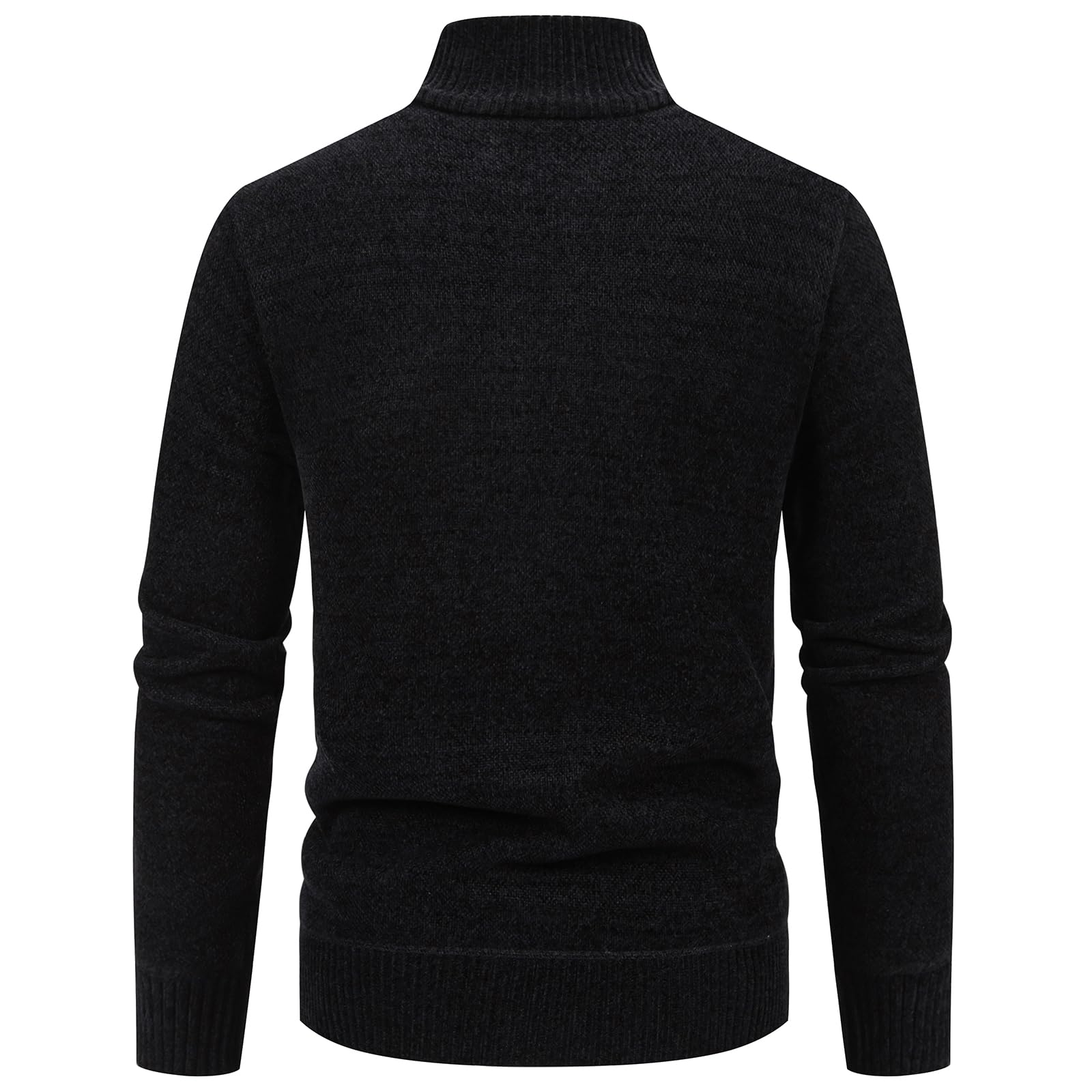 Men's Button Chenille Cardigans - Regular Fit Casual Sweater with Pocket | Warm Winter Knitwear for Office, Dating & Outdoor Activities