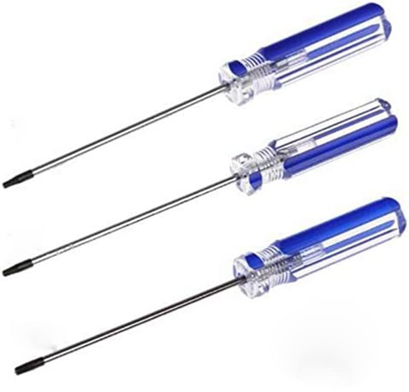 T8/T9/T10 Tamper Proof Torx Security Screwdriver Set - High Quality Steel Replacement Tool for XBOX 360 Controller Repair - Perfect for Electronics Maintenance, Game Console Fixing & DIY Projects