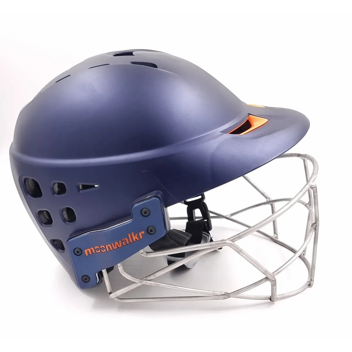 Moonwalkr Mind 2.0 Cricket Helmet for Adults - Lightweight Protective Headgear for Cricket Players - Perfect for Practice, Matches & Professional Games