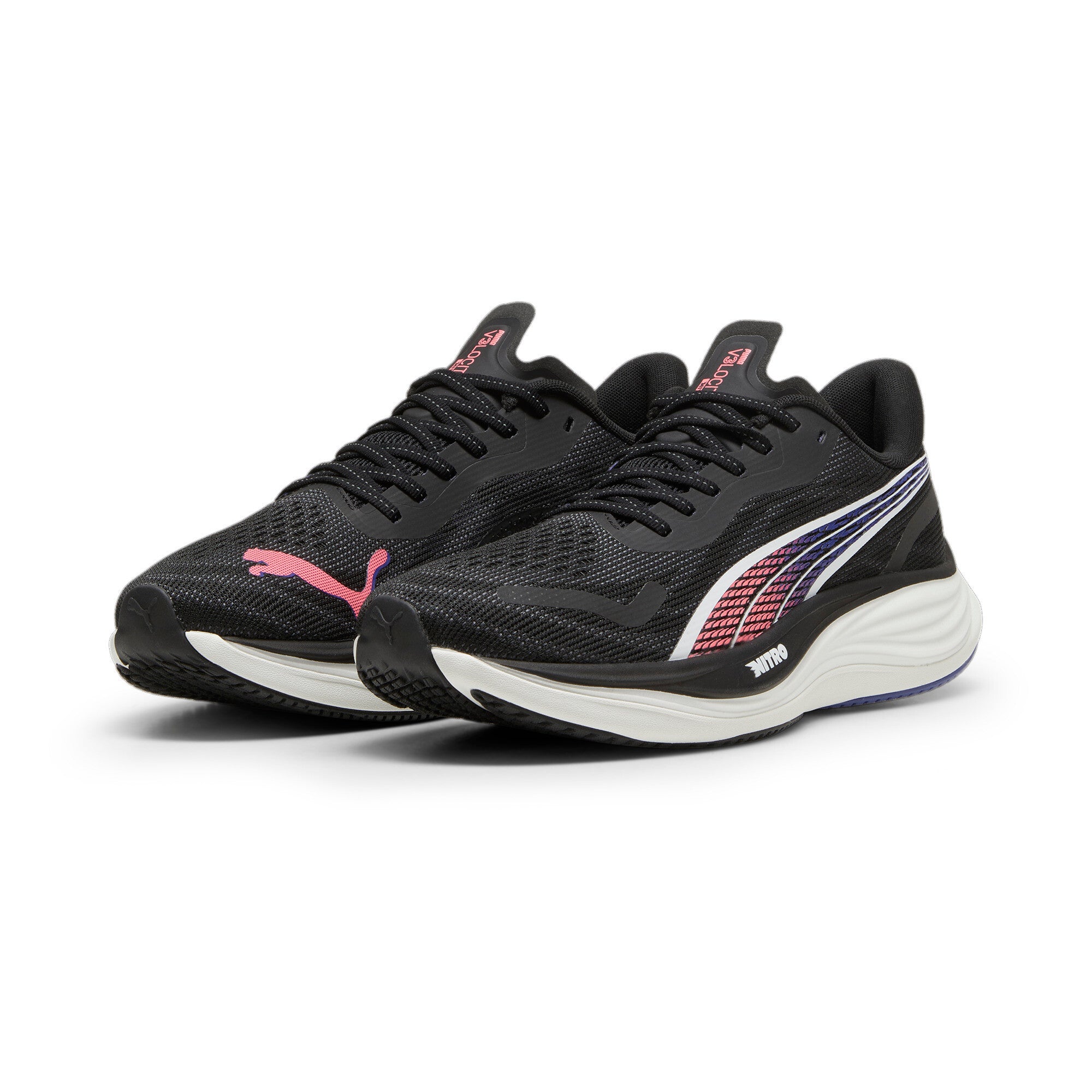 Men's Velocity Nitro 3 Running Shoes - Lightweight Cushioned Sneakers for Men | Perfect for Jogging, Gym Workouts & Daily Walking