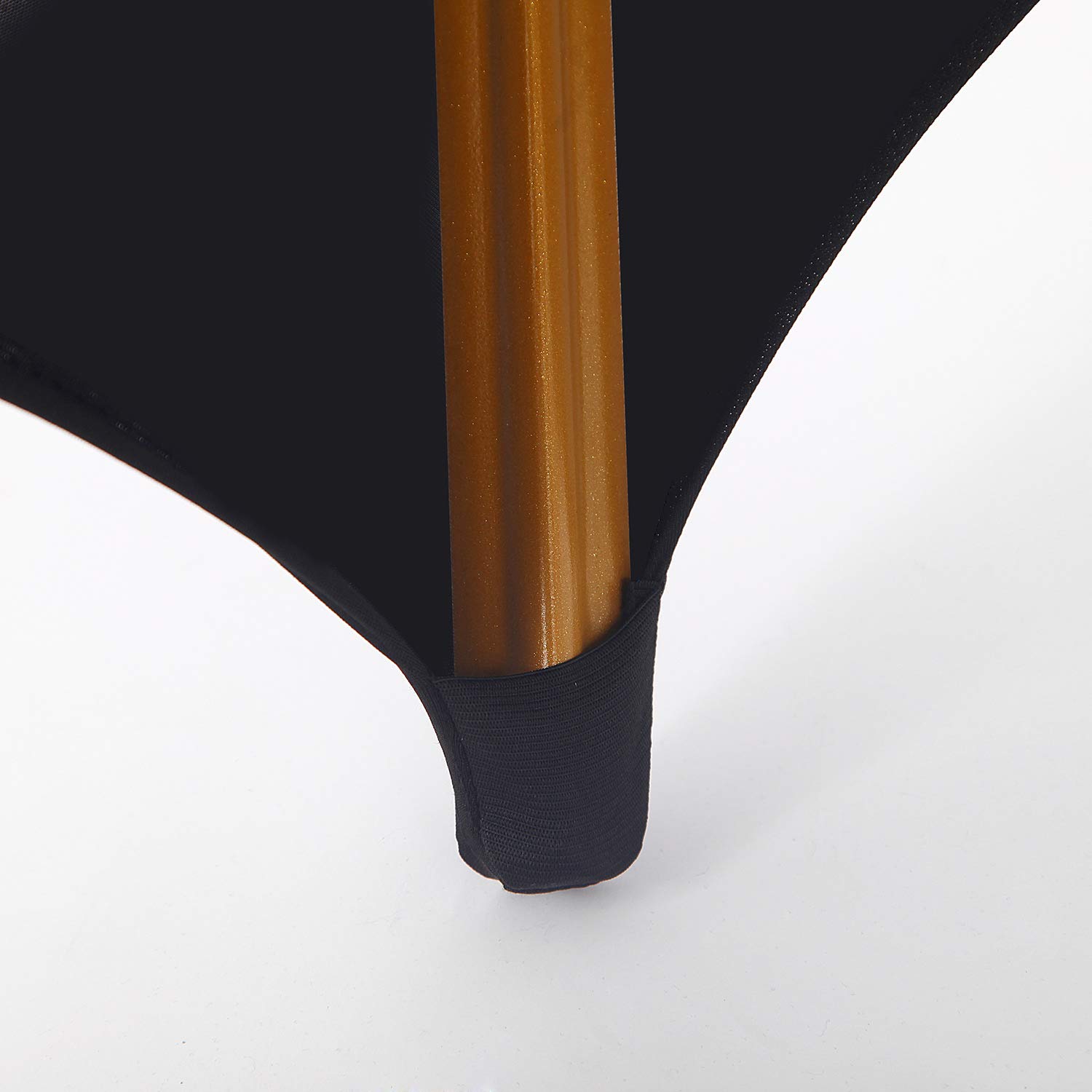100-Pack Black Stretch Spandex Chair Slipcovers - Elastic Dining Room Chair Covers for Wedding, Banquet, Party & Home Decor - Washable Seat Protectors for Indoor & Outdoor Events