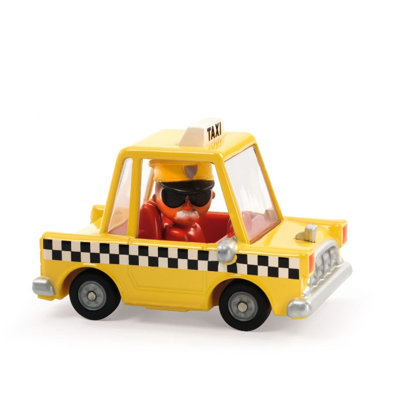 Crazy Motors Taxi Joe - Remote Control Car for Kids, High Speed RC Stunt Vehicle with LED Lights - Perfect for Indoor & Outdoor Play, Birthday Gifts, and Racing Competitions