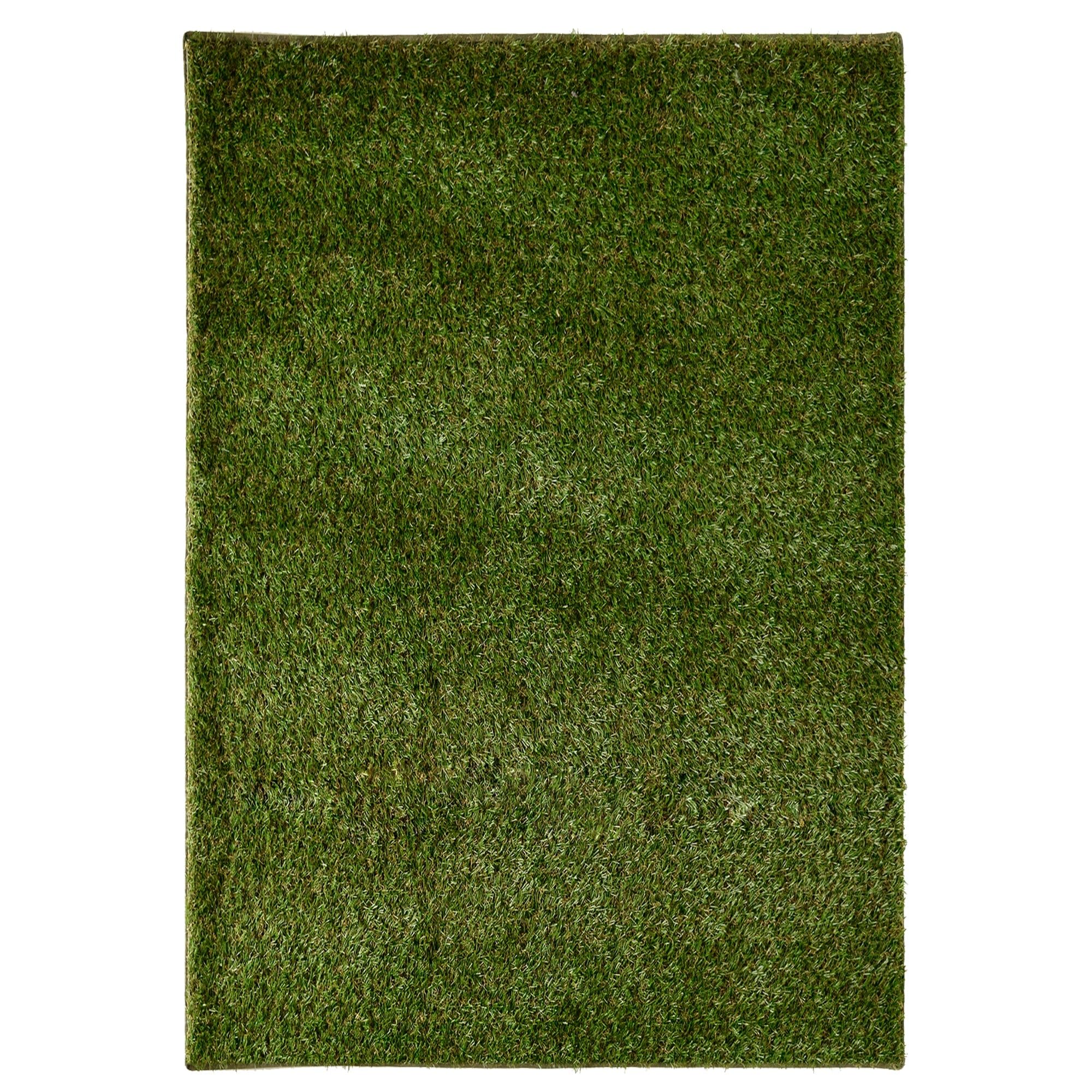 Premium 8'x10' Artificial Grass Rug - Realistic Synthetic Turf Mat with Finished Edges for Indoor/Outdoor Use - Pet Friendly, Durable Ivy Design Lawn Carpet - Perfect for Patio, Garden, Playroom & Pet Areas