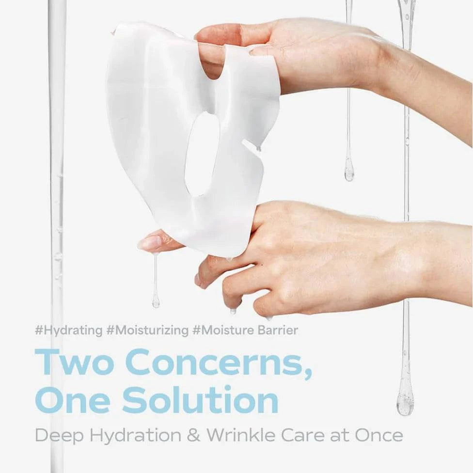 SUNGBOON EDITOR Deep Collagen Hyaluronic Acid B5 Hydrating Face Mask 37g (1 Pack) - Intense Moisturizing for Dry & Sensitive Skin, Perfect for Nighttime Skincare Routine