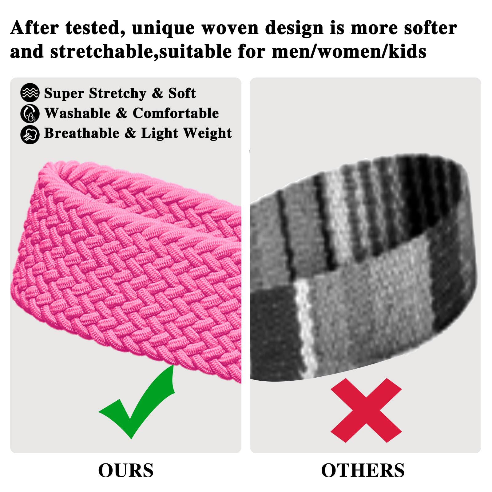Stretchy Wrist Keychain for Keys - Pink | Car, Phone, Wallet Holder