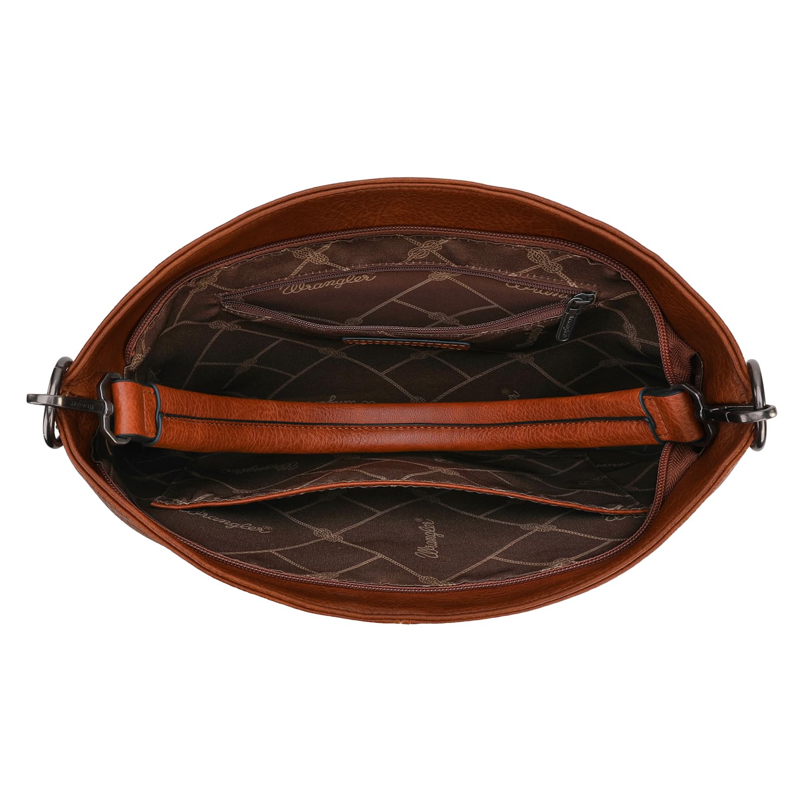 Wrangler Hobo Bags for Women - Large Crossbody Shoulder Purse with Adjustable Strap - Perfect for Work, Travel & Everyday Use