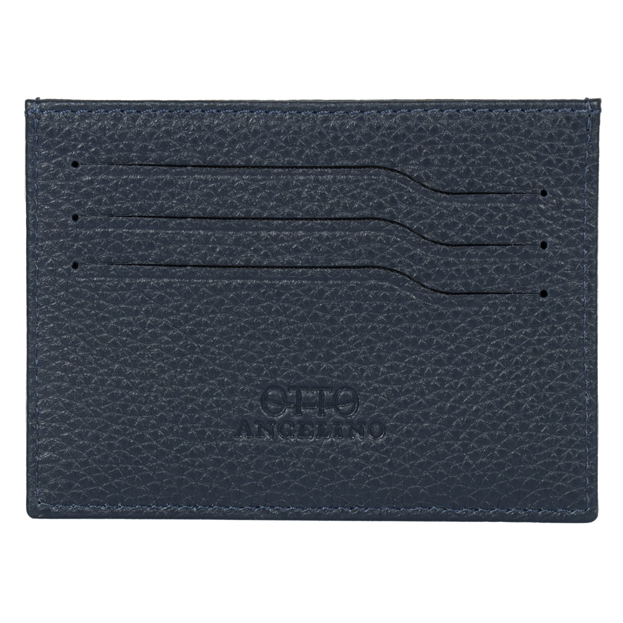 Genuine Leather Ultra Slim Minimalist Cardholder Wallet for Men & Women - RFID Blocking, Compact & Lightweight - Perfect for Everyday Carry, Travel & Business Use