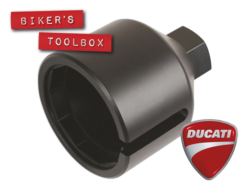 Ducati Multistrada 1200 Fork Top Cap Socket Wrench - Motorcycle Suspension Tool for Maintenance & Repair | Perfect for DIY Enthusiasts & Professional Mechanics