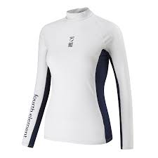 Fourth Element Hydroskin Women's Long Sleeve Rashguard - UPF 50+ Sun Protection Swim Shirt for Surfing, Diving & Water Sports