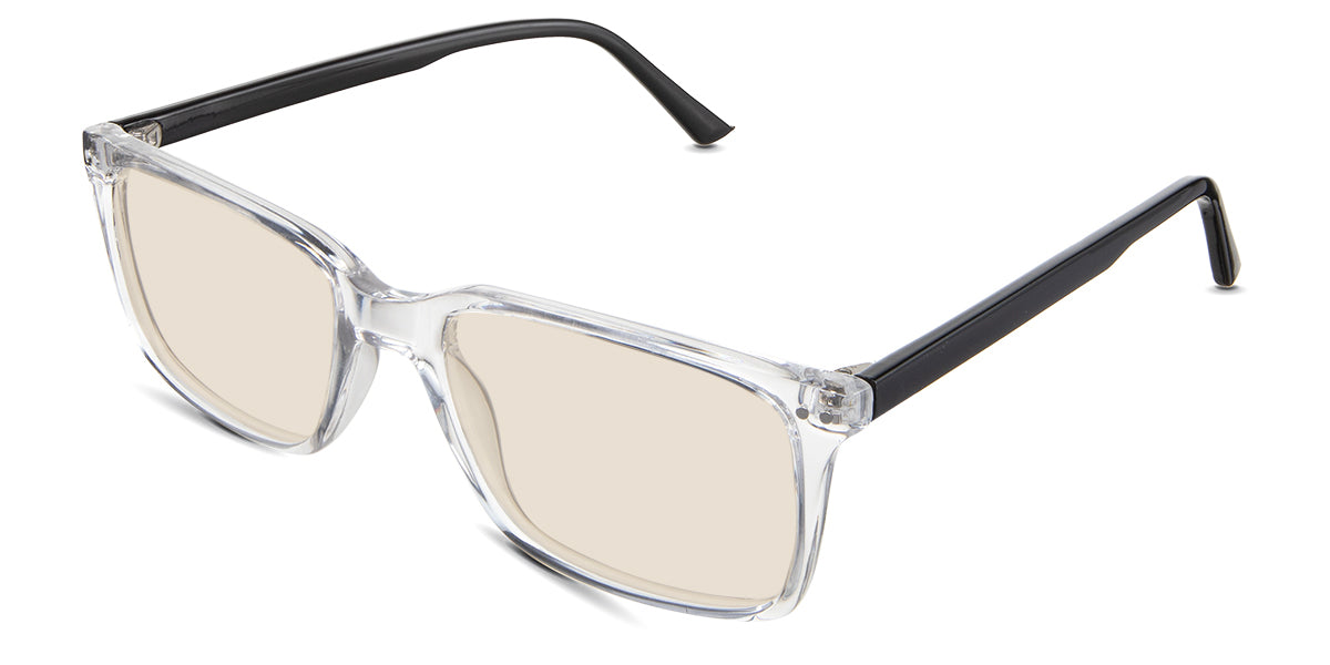 Dante Men's Prescription Tinted Glasses - UV Protection & Blue Light Blocking for Outdoor & Digital Screen Use