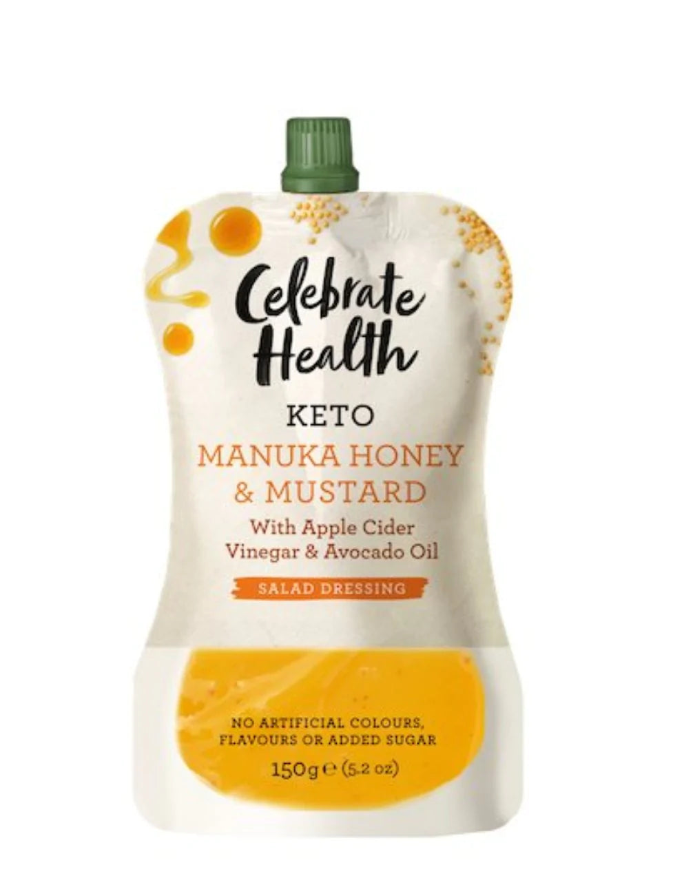 Premium Manuka Honey & Mustard Keto Salad Dressing - Low Carb, Sugar-Free, Gluten-Free - Perfect for Keto Diet, Weight Loss & Healthy Eating