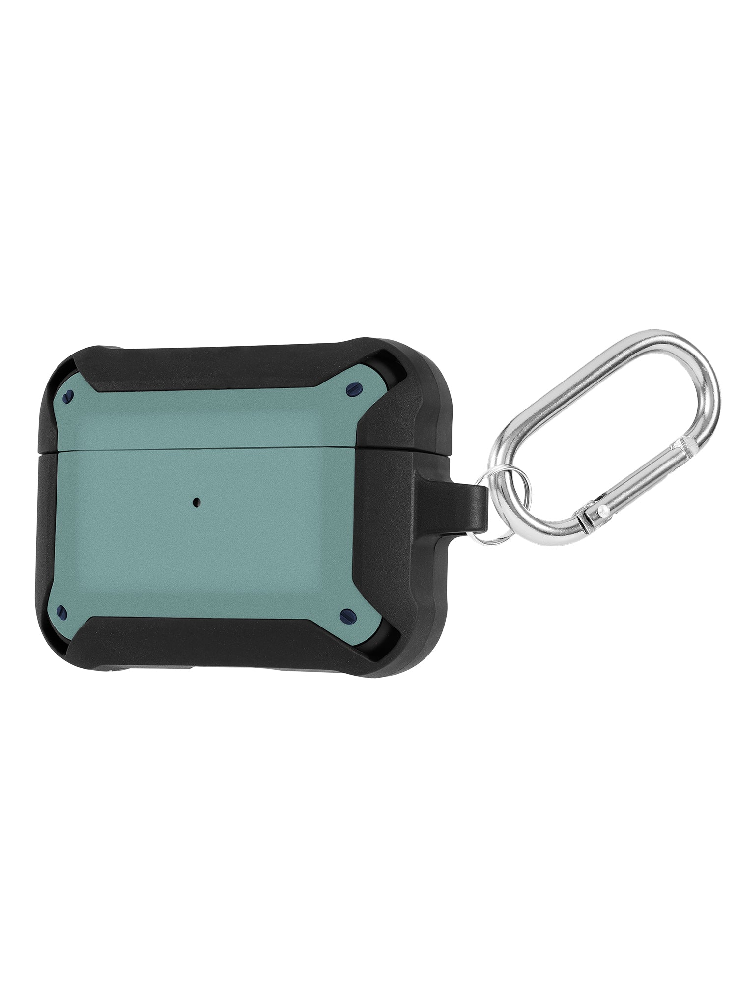 Durable Shockproof Protective Case Cover for Apple AirPods Pro/1/2/3 - Slim Fit Hard Shell with Keychain (Perfect for Gym, Travel & Everyday Use)