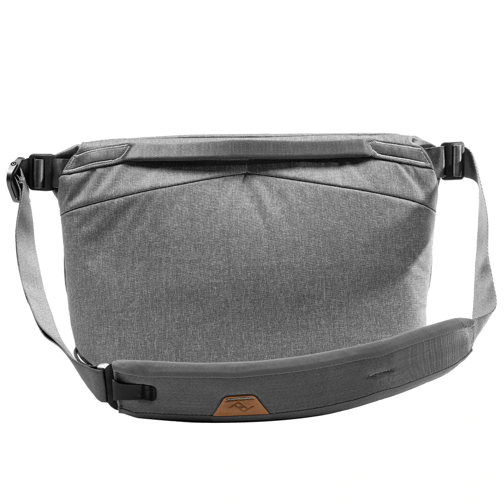 Peak Design Everyday Sling 10L v2 Ash - Compact Camera Bag for Photographers | Waterproof & Durable for Travel, Hiking & Urban Commute