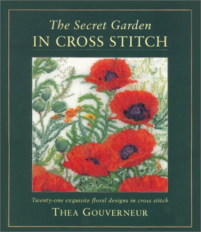 The Secret Garden Cross Stitch Kit - DIY Floral Embroidery Kit for Beginners & Adults - Home Decor, Wall Art, Gift Idea for Nature Lovers
