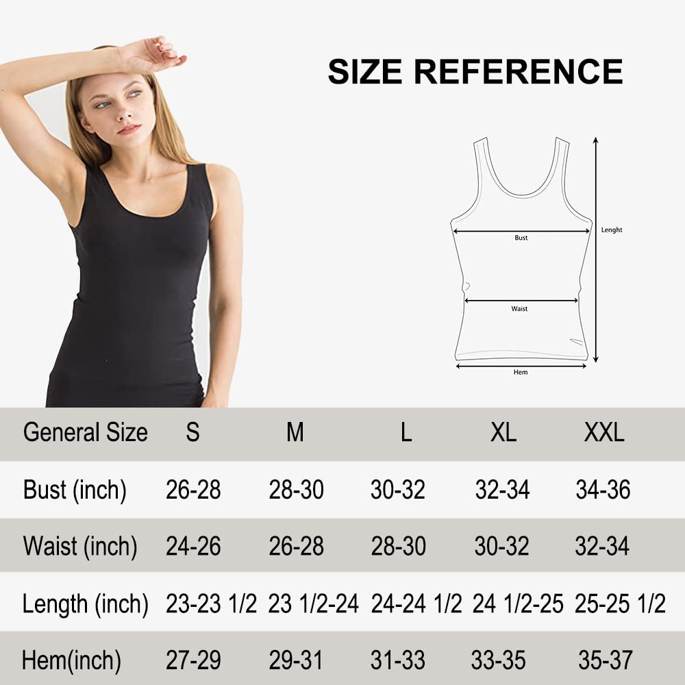 WOOD MEETS COLOR Women's Seamless Shapewear - Tummy Control Camisole & Compression Tank Top for Body Shaping | Slimming Underwear for Everyday Wear, Workout & Special Occasions