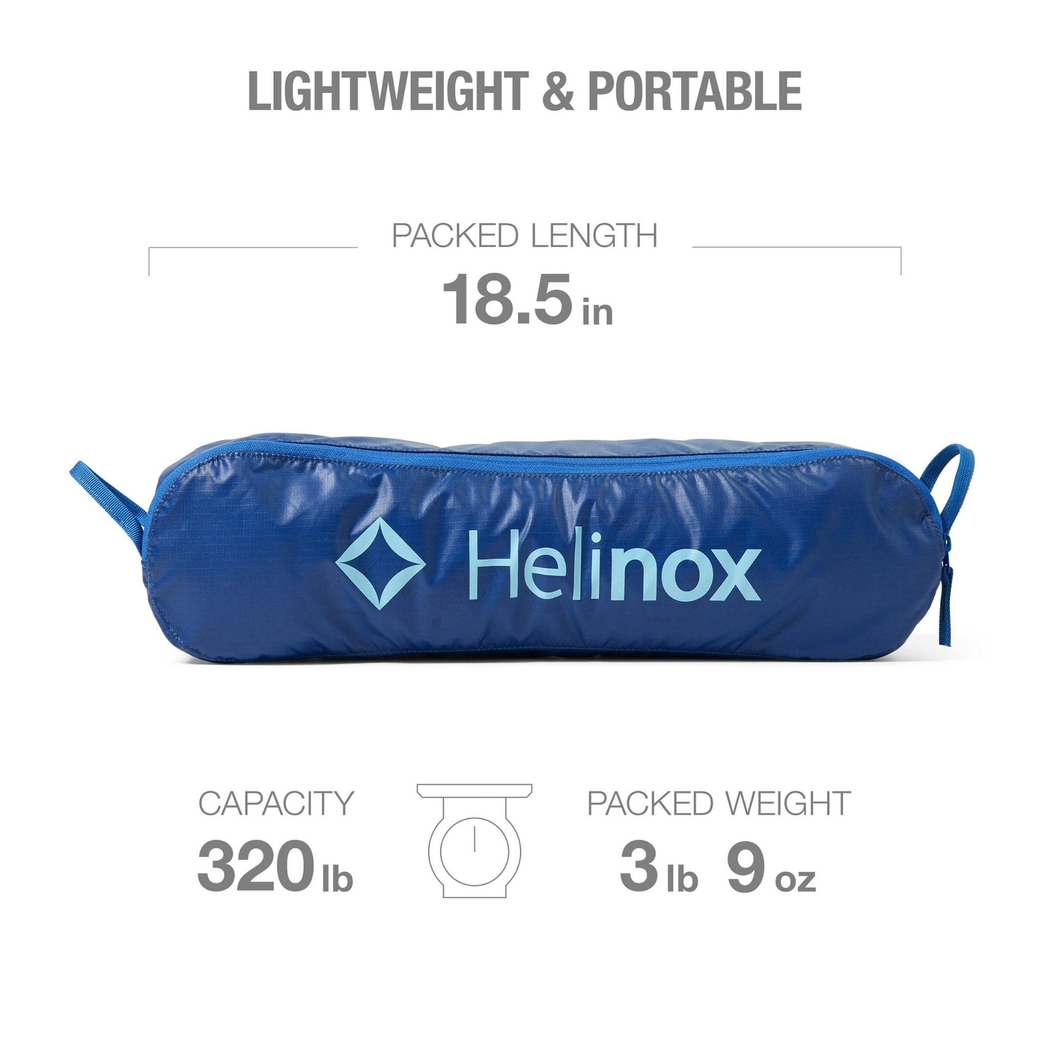 Helinox Chair One XL - Lightweight Portable Camping Chair for Outdoor Adventures, Hiking, Backpacking & Travel - Compact Folding Design with Carry Bag