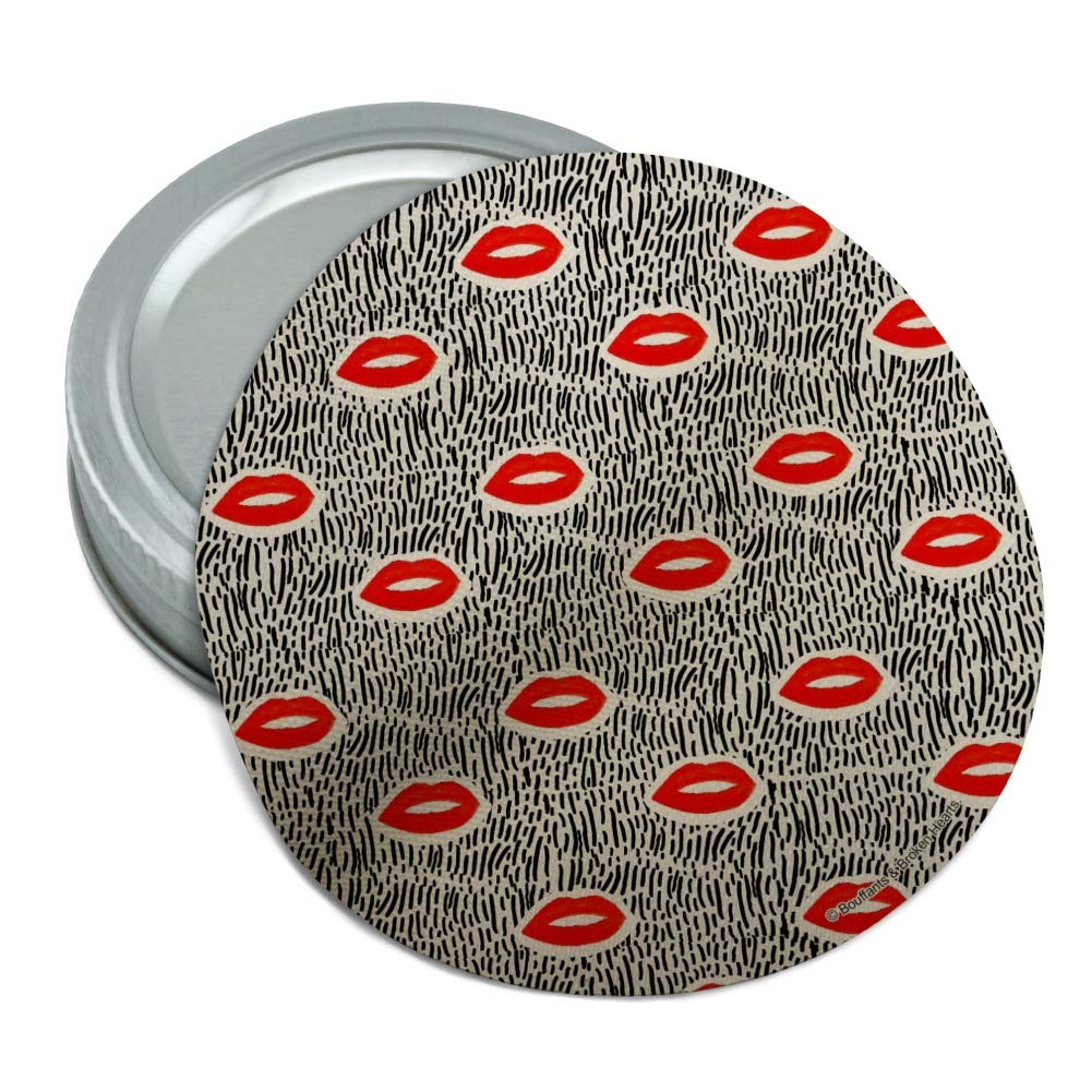 Bold Lips Round Rubber Non-Slip Jar Gripper Lid Opener - Easy Open Stubborn Jars for Kitchen, Pantry & Home Use