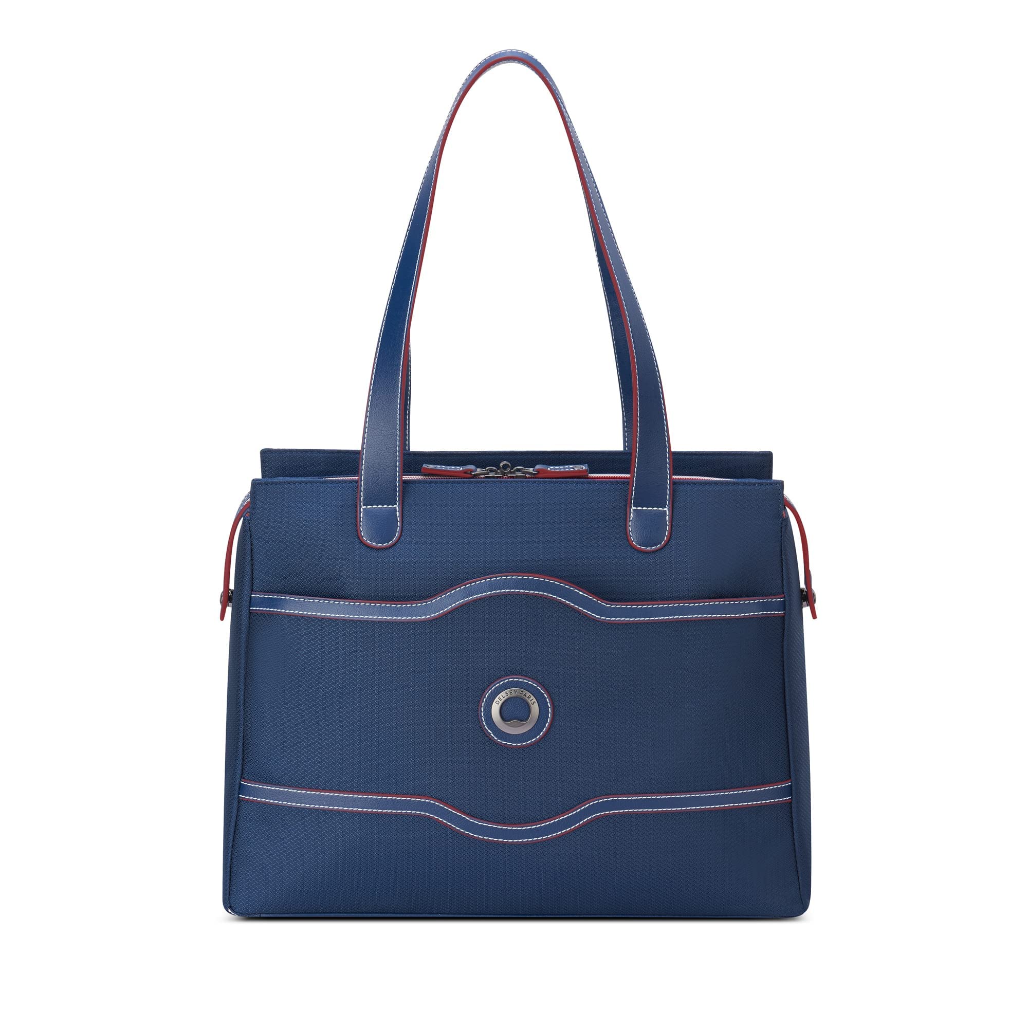 DELSEY Paris Women's Chatelet Air 2.0 Shoulder Bag - Stylish Leather Handbag for Work, Travel & Everyday Use
