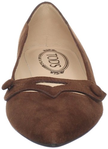Tod's Women's Audrey Flat - Comfortable Leather Ballet Flats for Work, Travel & Everyday Wear | Classic Italian Designer Shoes
