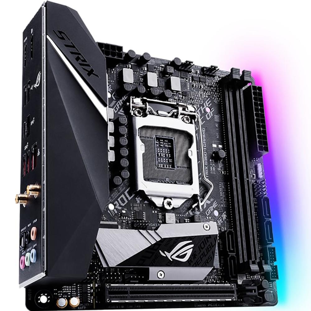 ASUS ROG STRIX B360-I Gaming Motherboard - LGA 1151 Socket, Intel B360 Chipset, Mini-ITX for Compact Gaming PCs - Perfect for Esports, Streaming & VR Gaming Setups
