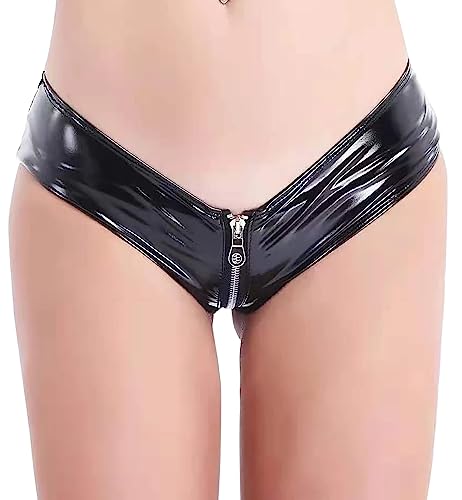 Black V-shape Brief