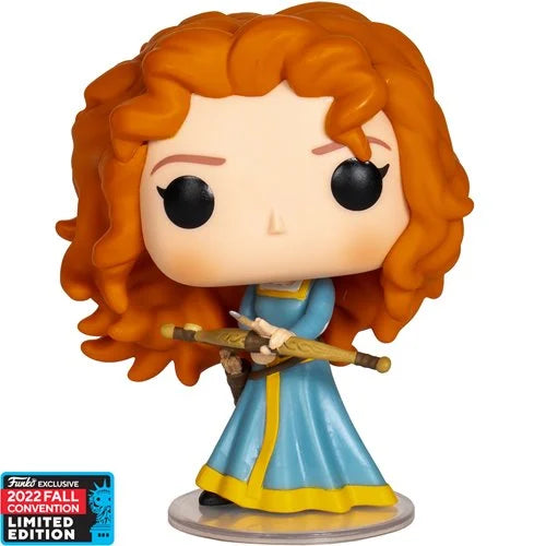 Brave Merida Pop! Vinyl Figure - Disney Pixar Collectible 2022 Convention Exclusive - Perfect for Disney Fans, Collectors & Home Decor