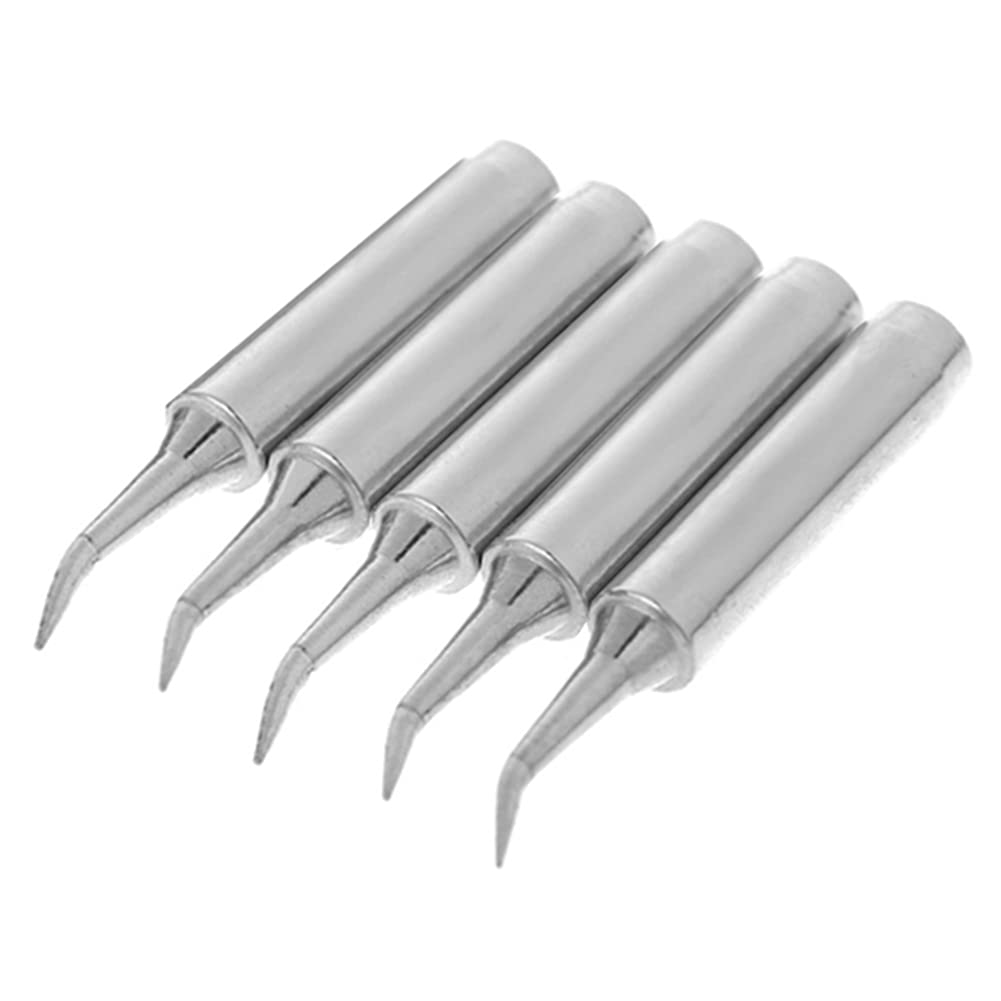 FEITA 900M-T Conical Soldering Iron Tips Replacement Kit (5-Piece) - Compatible with 936, 852D+, 907 Solder Stations - Perfect for Electronics Repair, DIY Projects & Circuit Board Soldering